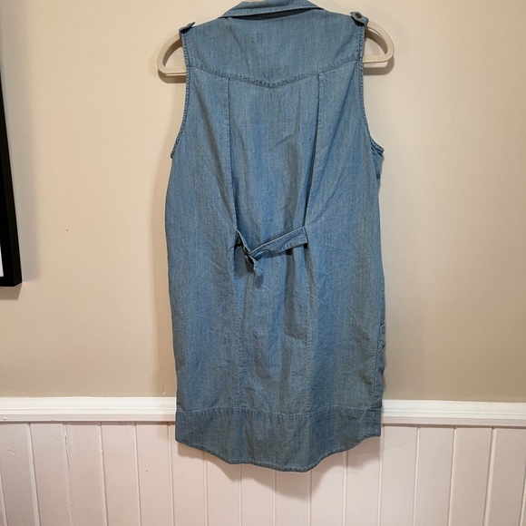 Jack denim cotton vest with zippers size small S - Picture 2 of 8
